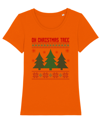 Oh Christmas Tree Bright Orange