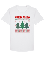 Oh Christmas Tree Tricou mânecă scurtă guler larg Bărbat Skater