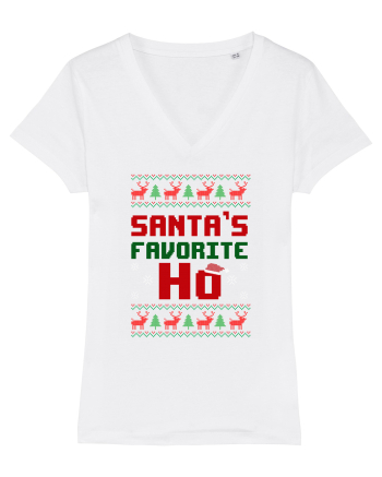 Santa's Favorite Ho White