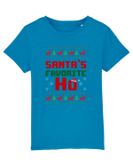 Santa's Favorite Ho Tricou mânecă scurtă  Copii Mini Creator