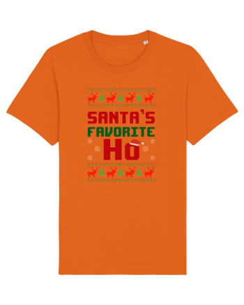 Santa's Favorite Ho Bright Orange