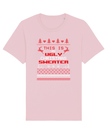 This Is My Ugly Christmas Sweater Cotton Pink