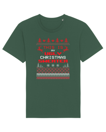 This Is My Ugly Christmas Sweater Bottle Green