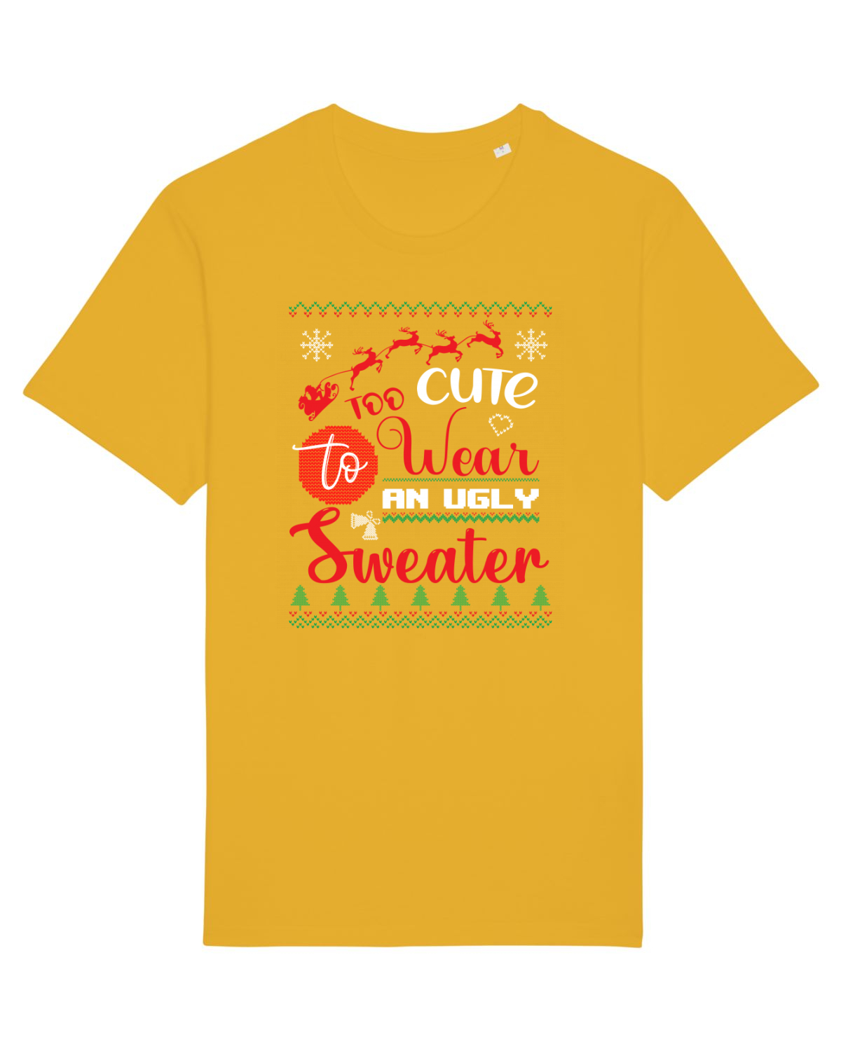 Tricou mânecă scurtă Unisex Rocker Spectra Yellow