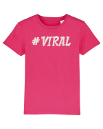 #Viral v1 Tricou mânecă scurtă  Copii Mini Creator