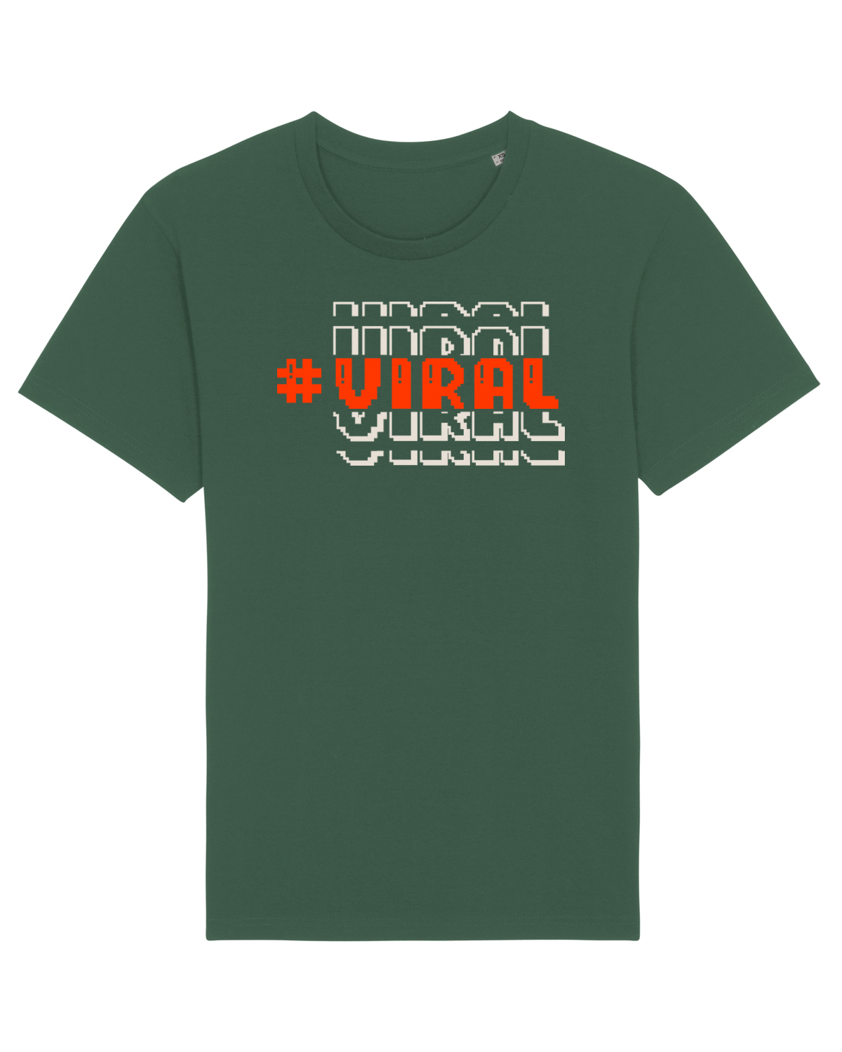 Tricou mânecă scurtă Unisex Rocker Bottle Green