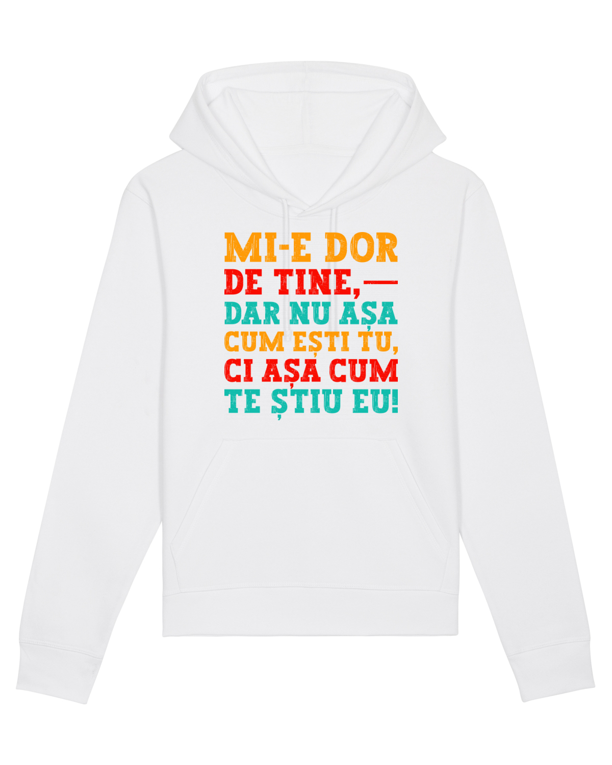 Hanorac Unisex Drummer White