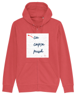 Cu capsa pusă Hanorac cu fermoar Unisex Connector