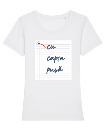 Cu capsa pusă White