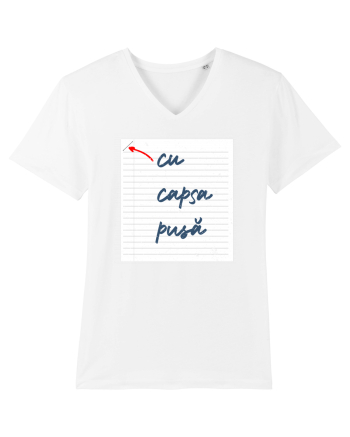 Cu capsa pusă White
