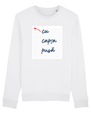 Cu capsa pusă White