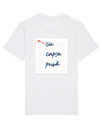 Cu capsa pusă White