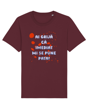 Mi se pune pata Burgundy
