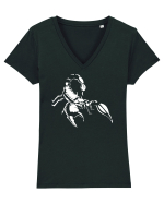 Scorpion Tricou mânecă scurtă guler V Damă Evoker
