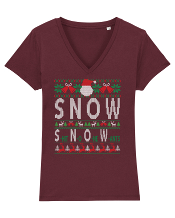 SNOW Shit No One Wants Burgundy