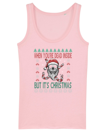 When You're Dead Inside But It's Christmas Cotton Pink