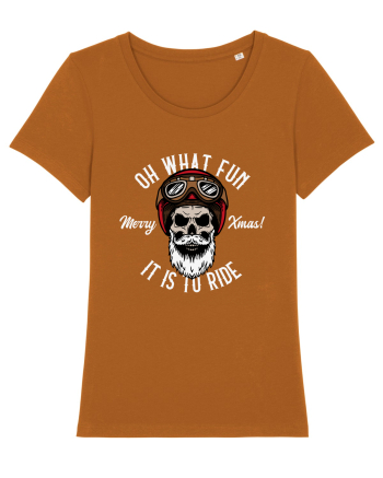 Oh What Fun It Is To Ride Roasted Orange
