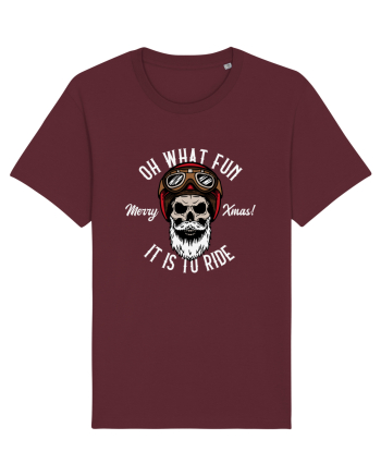 Oh What Fun It Is To Ride Burgundy