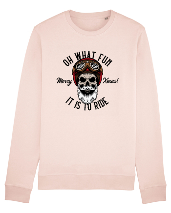 Oh What Fun It Is To Ride Black Skull Candy Pink