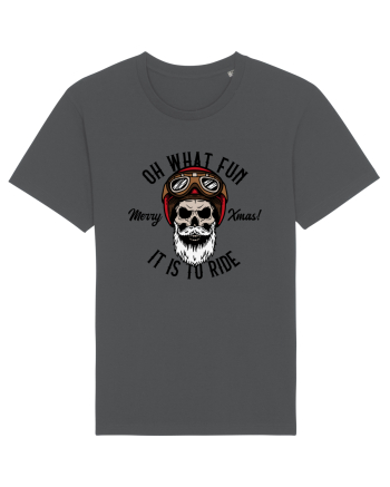 Oh What Fun It Is To Ride Black Skull Anthracite