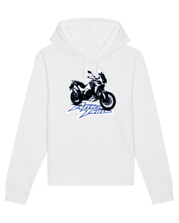Adventure motorcycles are fun Africa Twin 1 White