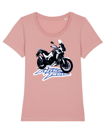 Adventure motorcycles are fun Africa Twin 1 Canyon Pink