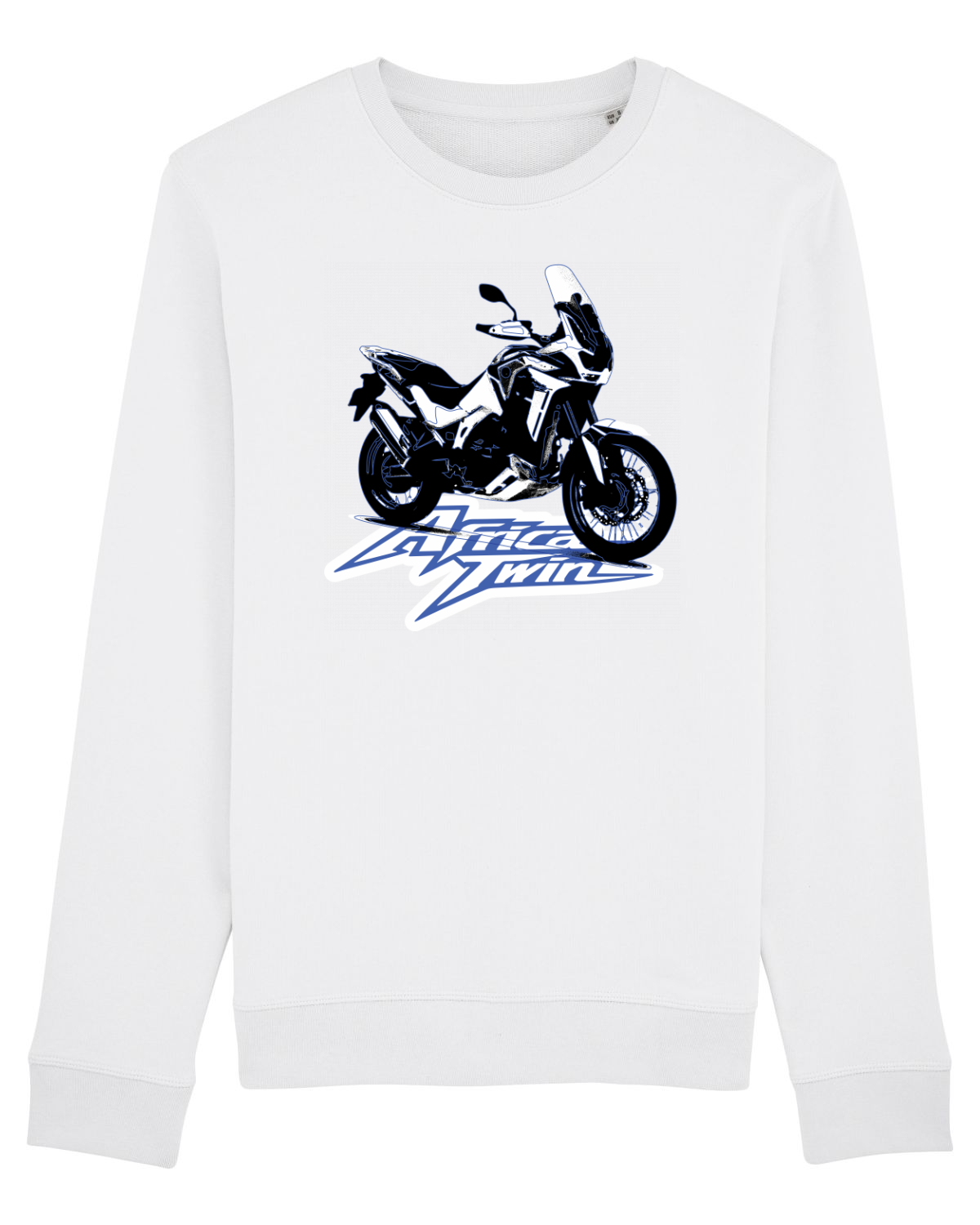 Bluză mânecă lungă Unisex Rise White