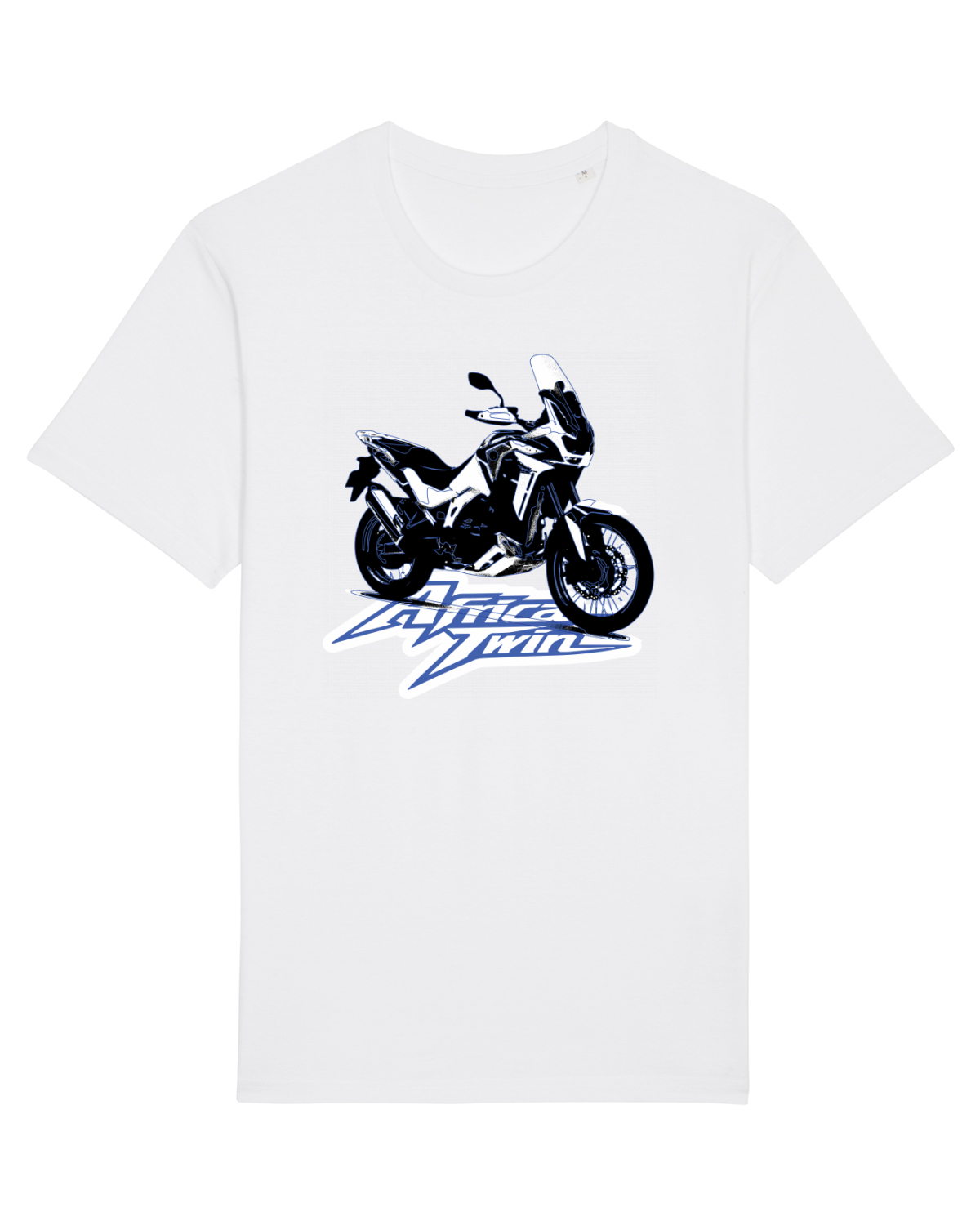 Tricou mânecă scurtă Unisex Rocker White