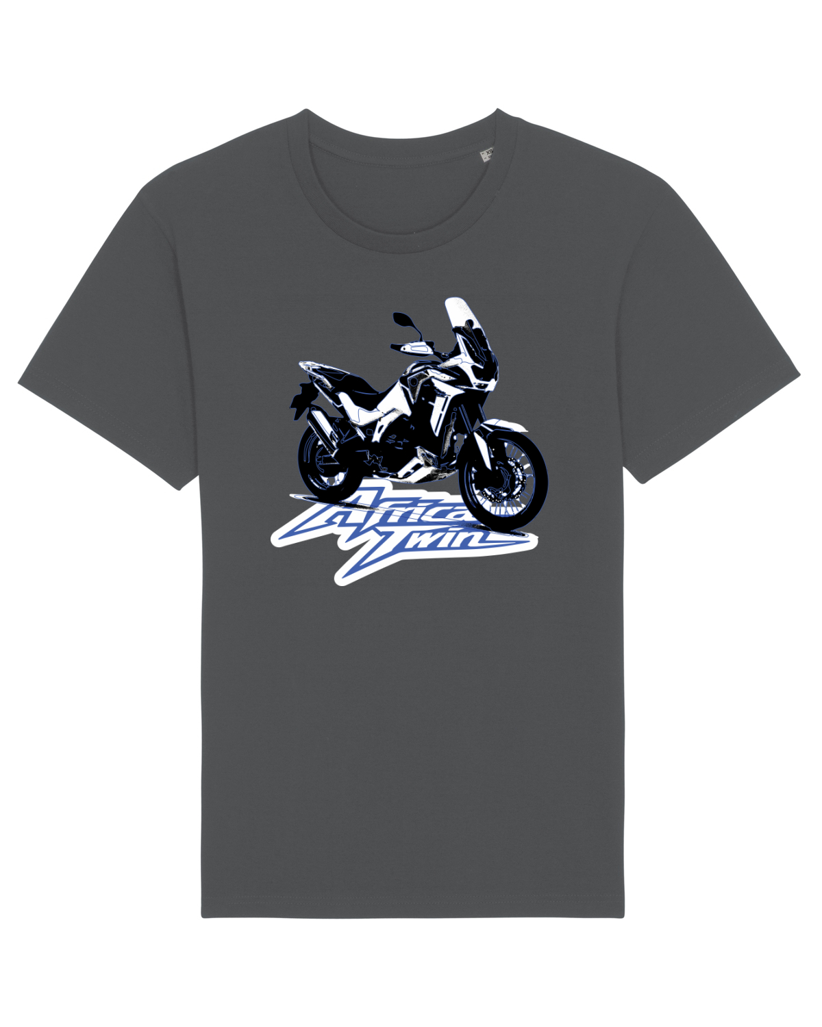 Tricou mânecă scurtă Unisex Rocker Anthracite