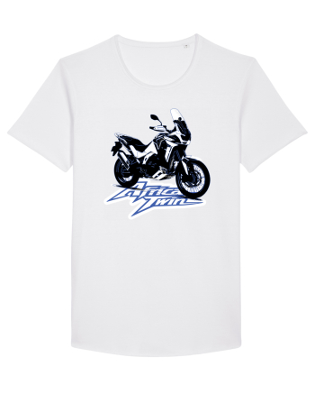 Adventure motorcycles are fun Africa Twin 1 White