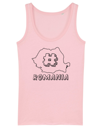 cu iz românesc: Hashtag Romania Cotton Pink