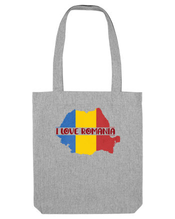 cu iz românesc: I love Romania Heather Grey