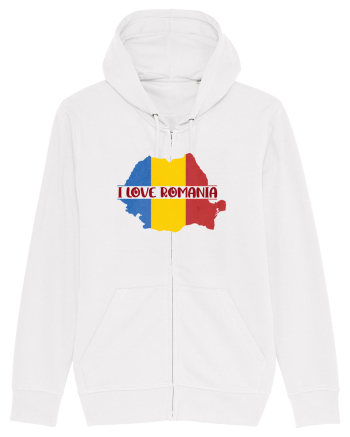 cu iz românesc: I love Romania White