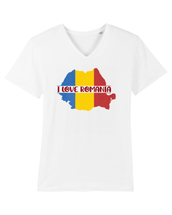 cu iz românesc: I love Romania White