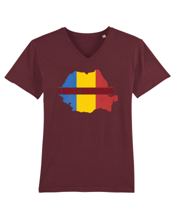 cu iz românesc: I love Romania Burgundy