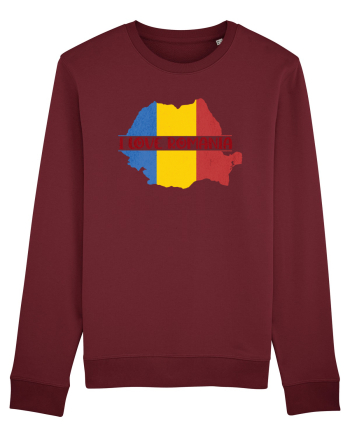 cu iz românesc: I love Romania Burgundy