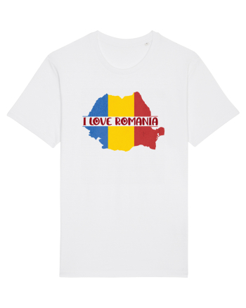 cu iz românesc: I love Romania White