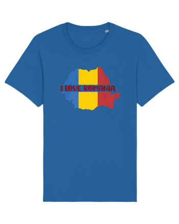cu iz românesc: I love Romania Royal Blue
