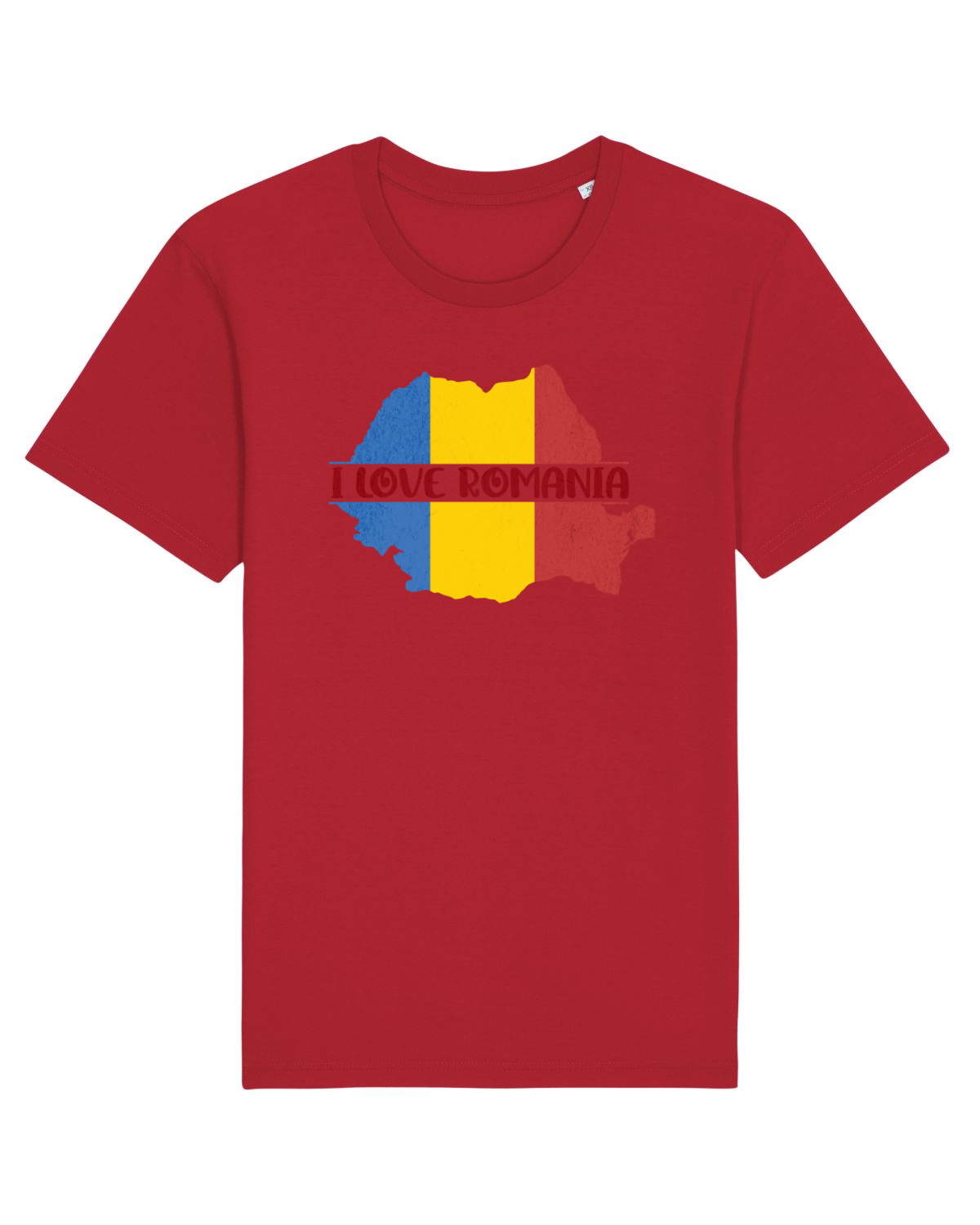 Tricou mânecă scurtă Unisex Rocker Red