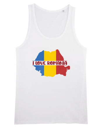 cu iz românesc: I love Romania White