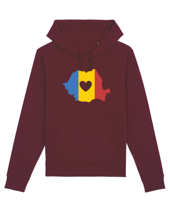 cu iz românesc: Inima mea e în România Burgundy