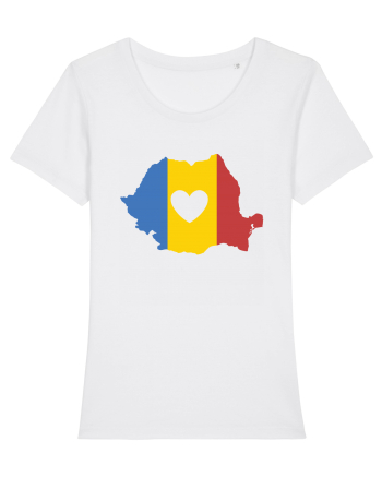 cu iz românesc: Inima mea e în România White