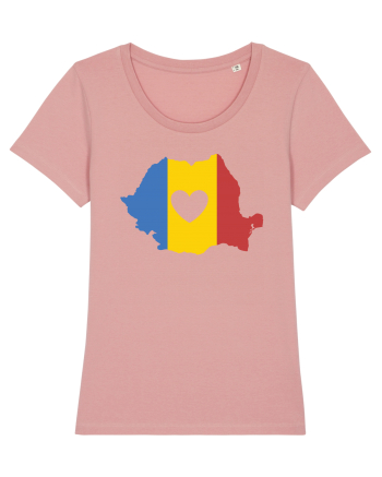 cu iz românesc: Inima mea e în România Canyon Pink