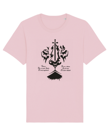 cu iz românesc: Leu să mori Cotton Pink