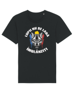 cu iz românesc: Lupii nu se lasă îmblânziți Tricou mânecă scurtă Unisex Rocker