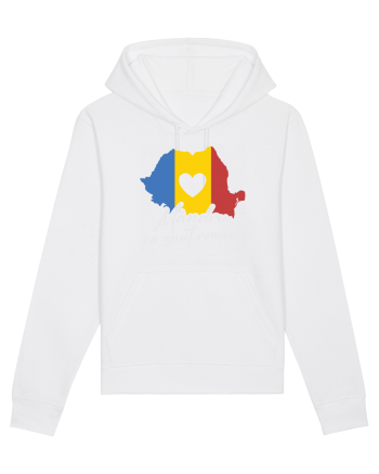 cu iz românesc: Mândru că sunt român White