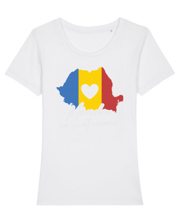 cu iz românesc: Mândru că sunt român White