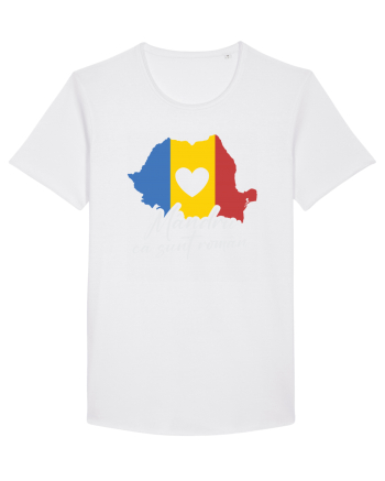cu iz românesc: Mândru că sunt român White