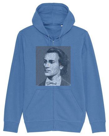 cu iz românesc: Mihai Eminescu Bright Blue