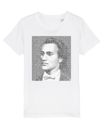 cu iz românesc: Mihai Eminescu White